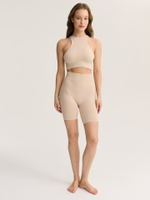 Бесшовные укороченные велосипедки