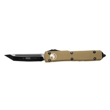Автоматический нож Microtech Ultratech Black 123-1TA c клинком из стали Böhler M390 Microclean®, рукоять алюминий