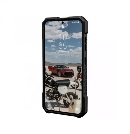 Чехол Uag Monarch PRO для Samsung Galaxy S23, карбон (Carbon Fiber)