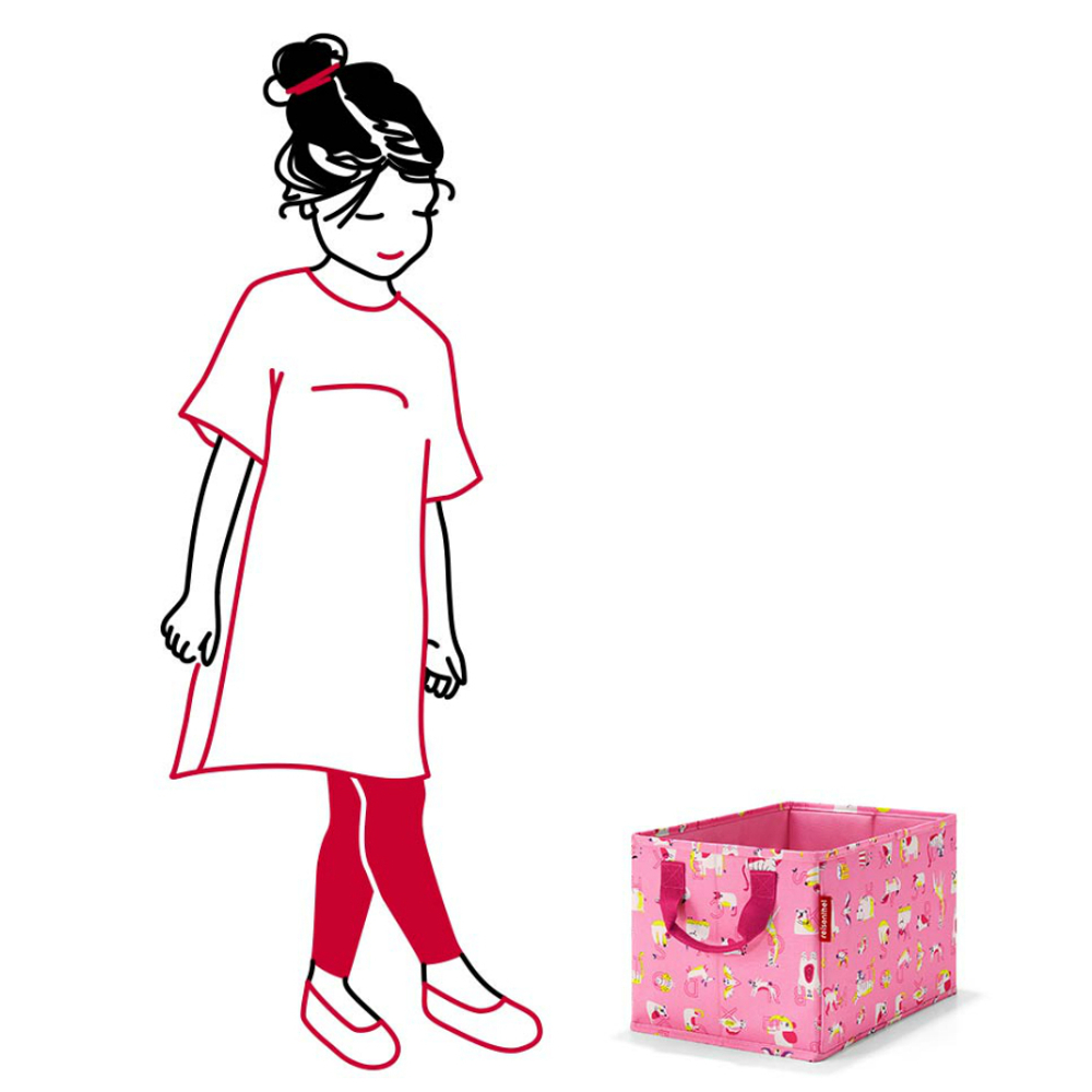 Коробка для хранения детская storagebox abc friends pink