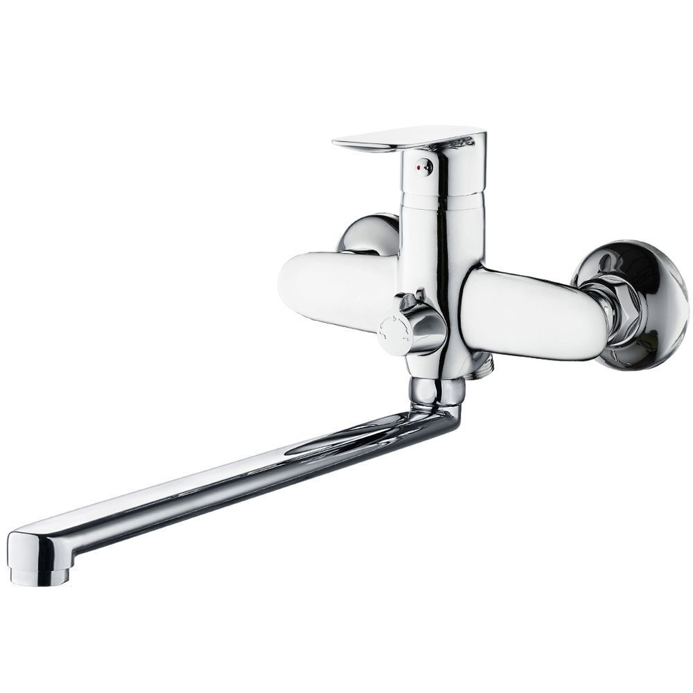 Смеситель для ванны, РМС, с картриджем, хром, SL133-006E