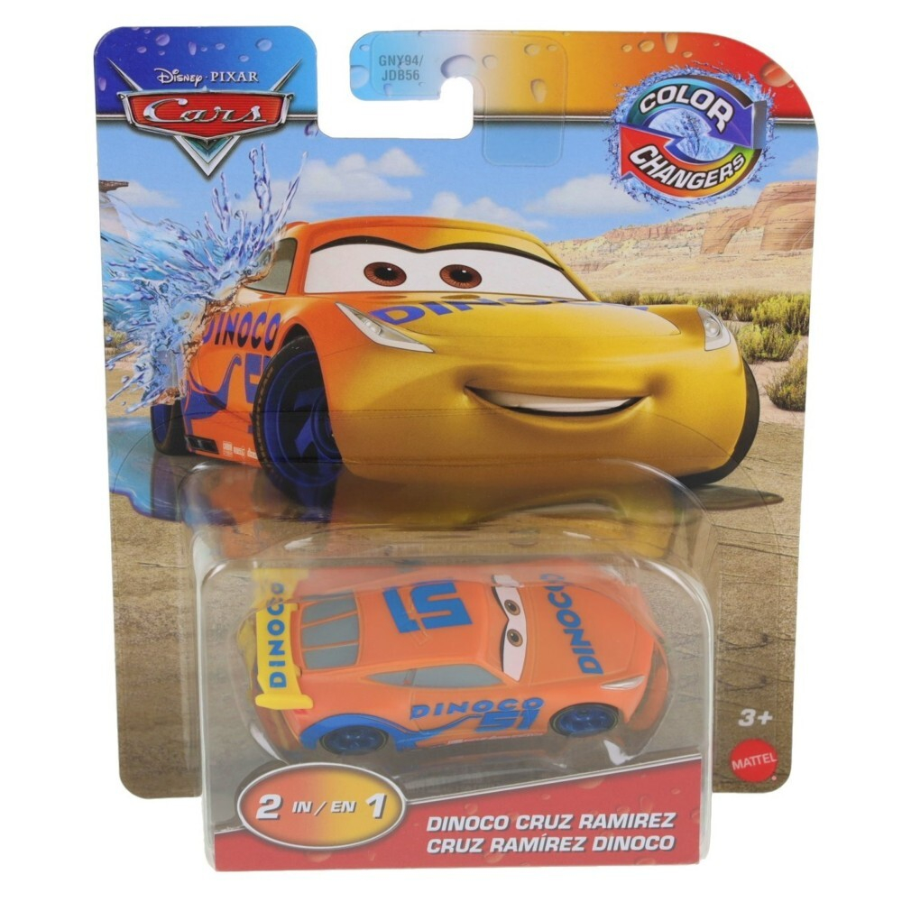 Тачки - Disney Меняющий цвет автомобиль DINOCO CRUZ RAMIREZ JHG26