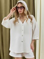 Блузка женская Асель-2 Виотекс БЕЛЫЙ