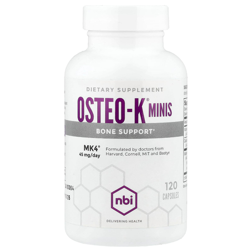 NBI, Osteo-K® Минис, 120 капсул