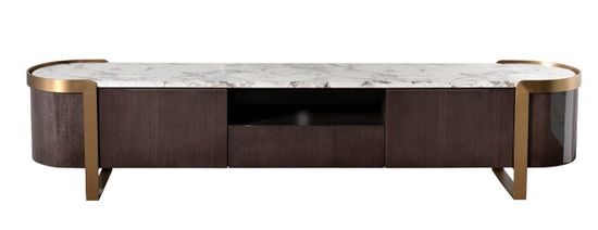 58DB-TV20047 Тумба под телевизор Sevilla 220*42*48см цвет дымчато-серый