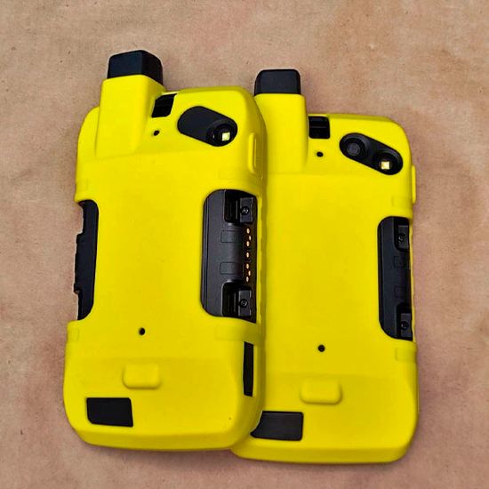 Чехол Garmin Montana 700/700i/750i силикон желтый