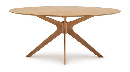 Стол Naanim из дубового шпона 180 x 110 см La Forma Испания 