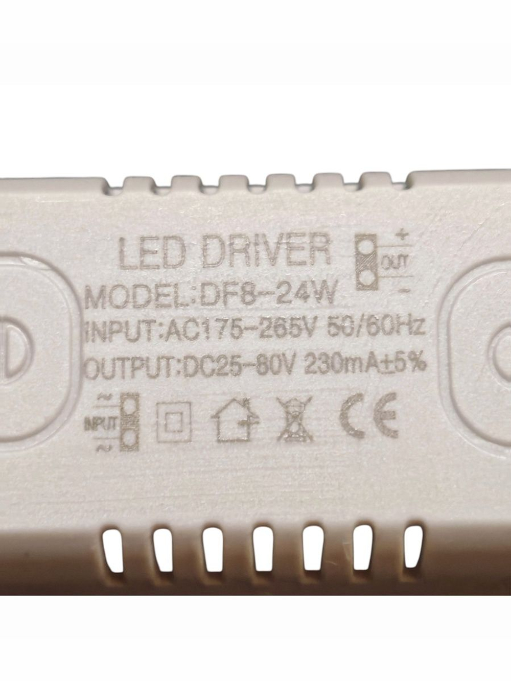 Светодиодный драйвер Led Driver: 8-24W DC25-80V 230mA