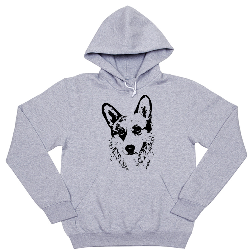 Толстовка "Корги - портрет"