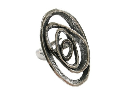 "Тола"  кольцо в серебряном покрытии из коллекции "Сиам" от Jenavi