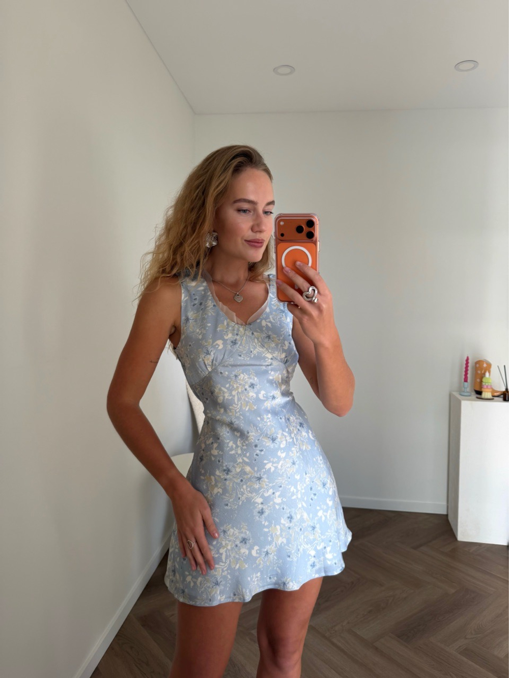 Платье Blue Bobble голубой