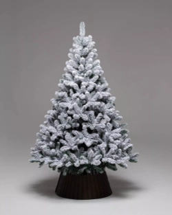 Искусственная елка Эверест заснеженная 300 см., мягкая хвоя, ЕлкиТорг (132300)