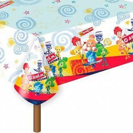 Распродажа Скатерть Фиксики 180 на 180 см.