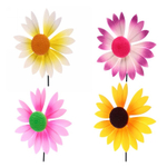 Штекер садовый "Ромашка" 13*60см ветрячок