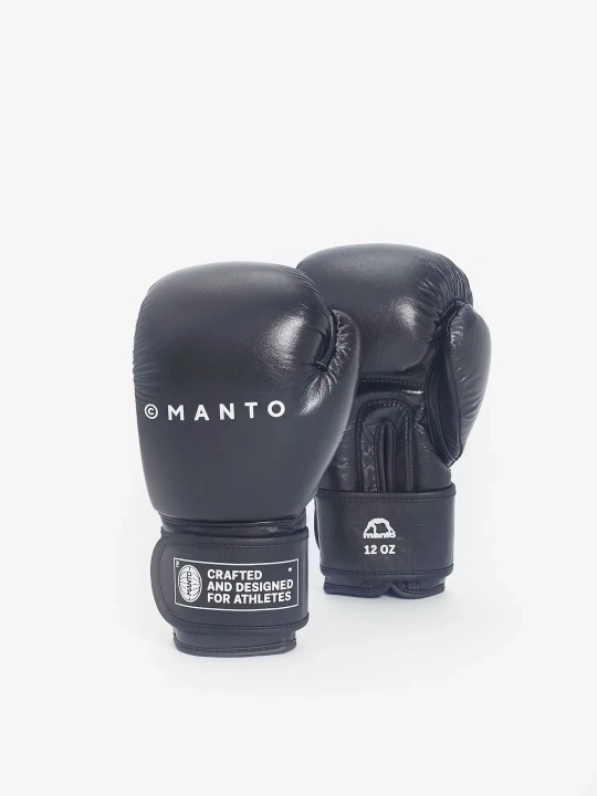 Боксёрские перчатки MANTO IMPACT+ чёрные