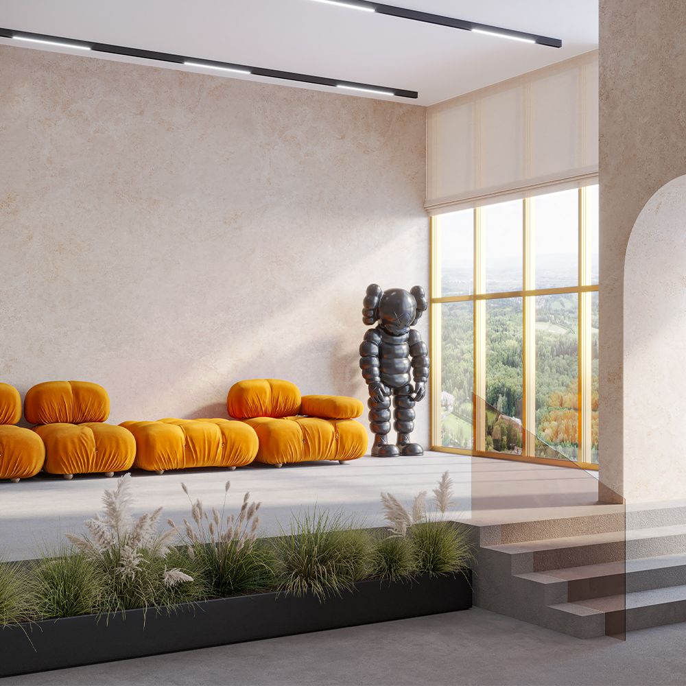 Трековый магнитный светодиодный светильник Maytoni Basis Gravity TR074-2-20W3K-B