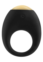 Черное эрекционное кольцо Eclipse Vibrating Cock Ring (Цвет: черный)