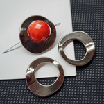 Рамка для бусины, черная, подходит бусина до 11.5мм, штучно