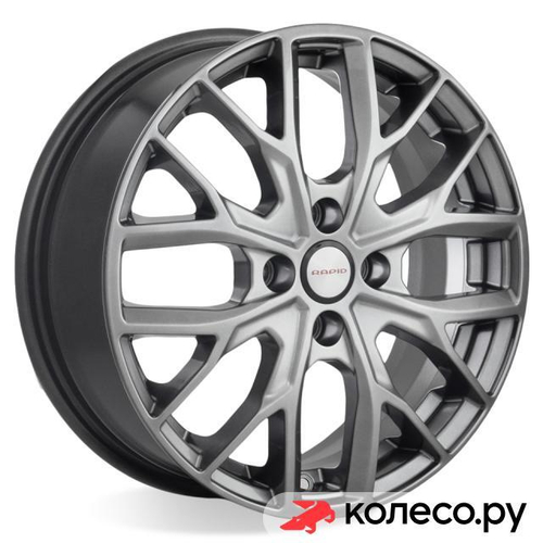 Лилиом (КС891) 6x16/4*108 D63.35 ET37 Дарк платинум