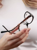 Оправа для очков для зрения пластиковая кошачий глаз