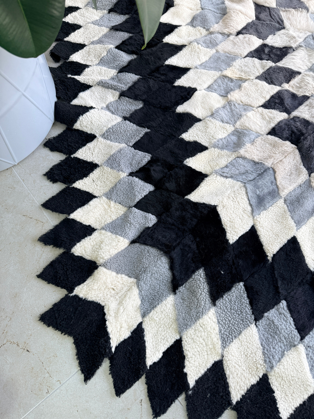 Меховой Ковер из овчины