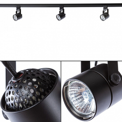 Трековый светильник Arte Lamp A1310PL-1BK