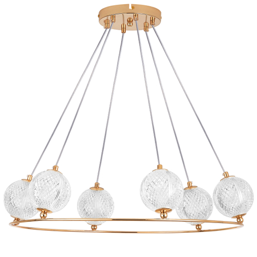 737063 Люстра ACRILE G9 6х6W(led) G9 ЗОЛОТО