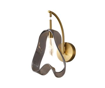 07802,36(16) Бра Авиора латунь/серый