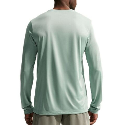 Теннисная футболка Nike Dri-Fit Legend Long Sleeve Fitness - steam/black