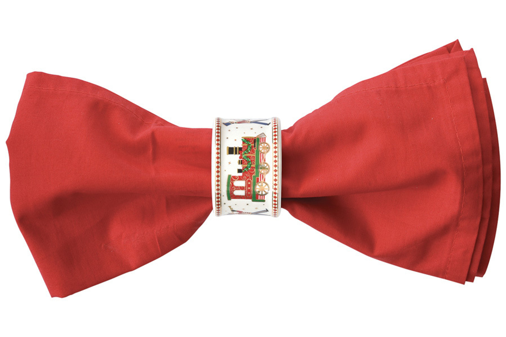 Набор колец для салфеток 4шт 4.5см Easy Life Полярный экспресс