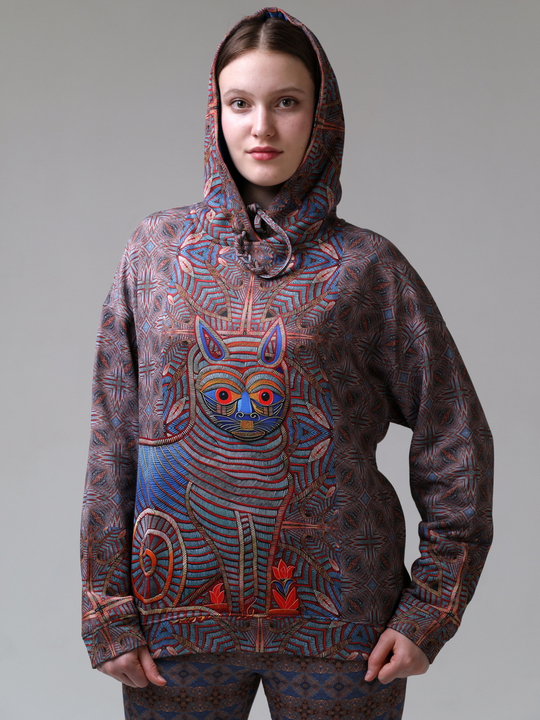 Худи «Кот Казанский» (серия "Русский лубок")