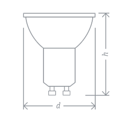 Лампа Navigator 82 841 NLL-PAR16-8-230-3K-GU10-60D