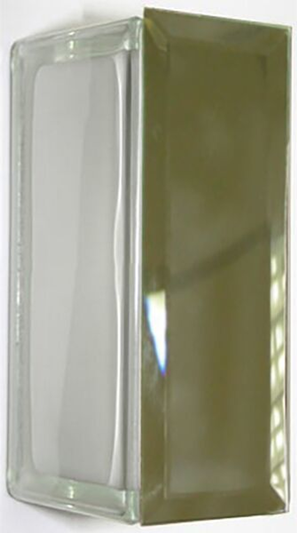 Купить Торцевой элемент для стеклоблока зеркальный 19х8