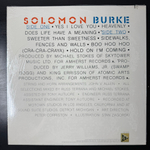 Solomon Burke ‎– Sidewalks, Fences And Walls (США 1979г.)