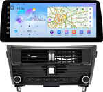 Магнитола для Nissan Qashqai J11, X-Trail T32 2014-2020 (рамка LUX) - FarCar монитор 12.3" 2K QLED на Android 14, TS10, CarPlay, 4G SIM-слот