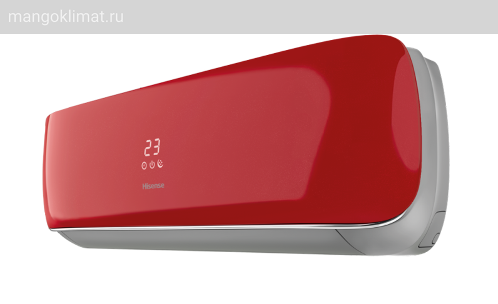 Инверторная сплит-система Hisense серии RED CRYSTAL Super DC Inverter AS-10UW4RVETG00(R) (комплект)