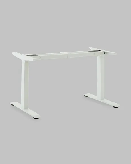 Подстолье для стола с электроприводом и регулировкой высоты, 2 мотора, память 4 уровня высоты, белый