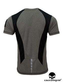Футболка EmersonGear Blue Label Shark Fin Functional (EMB9590RG). Олива