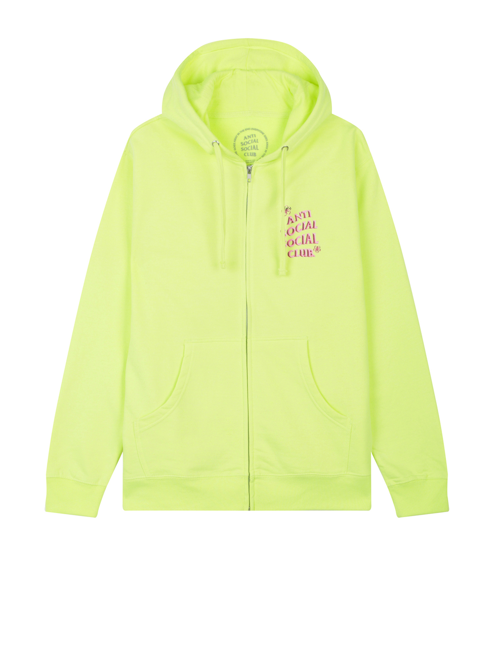 Мужская Толстовка Coral Crush Yellow Zip