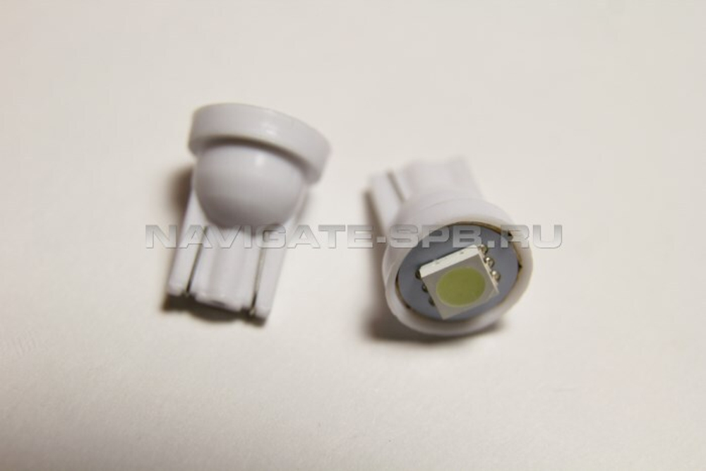 Светодиод габаритный T10-1 SMD5050 (W5W)