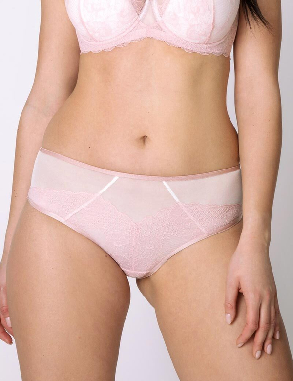 Трусы Subtille Flores бразилиана (пудровый)