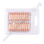 Наконечник М6х25х1.2 прямой (140.0387/MD0008-12, пр-во FoxWeld/КНР)