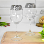 Набор бокалов для вина 2шт 445мл "Калейдоскоп"