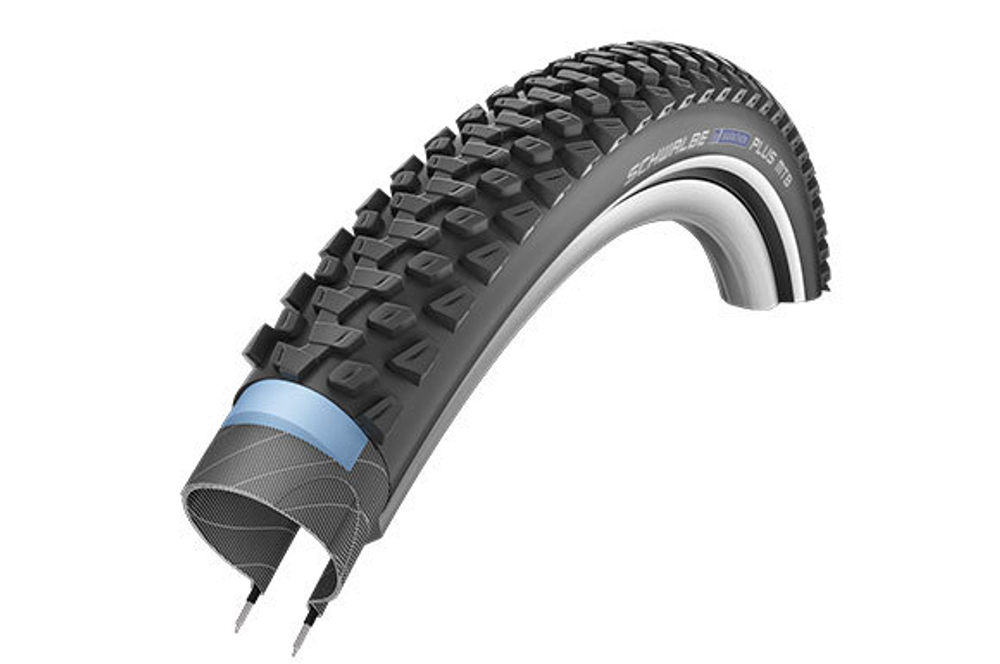 Велопокрышка 29" Schwalbe Marathon Plus MTB HS468 EC Clincher E-Bike(57-62229x2,25)