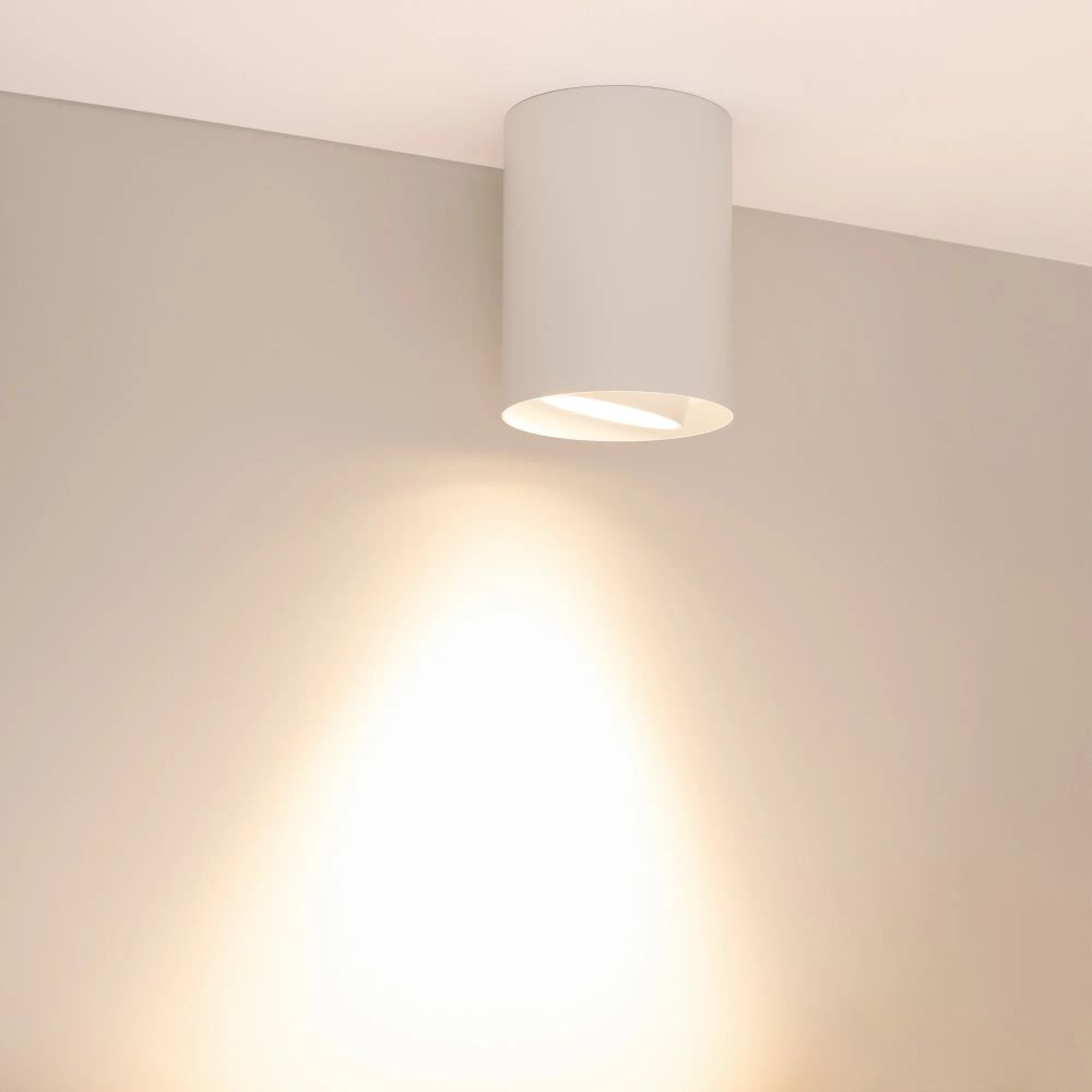 Светильник SP-FOCUS-R110-18W Warm3000 (WH, 50 deg, 230V) (Arlight, IP54 Металл, 5 лет) 054867