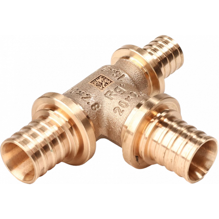 Тройник РЕХАУ с уменьшенным торцевым проходом 25-25-20 RX+