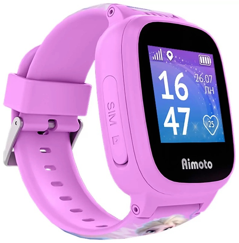 Смарт-часы Aimoto Disney Kid Mini Эльза розовый-розовый