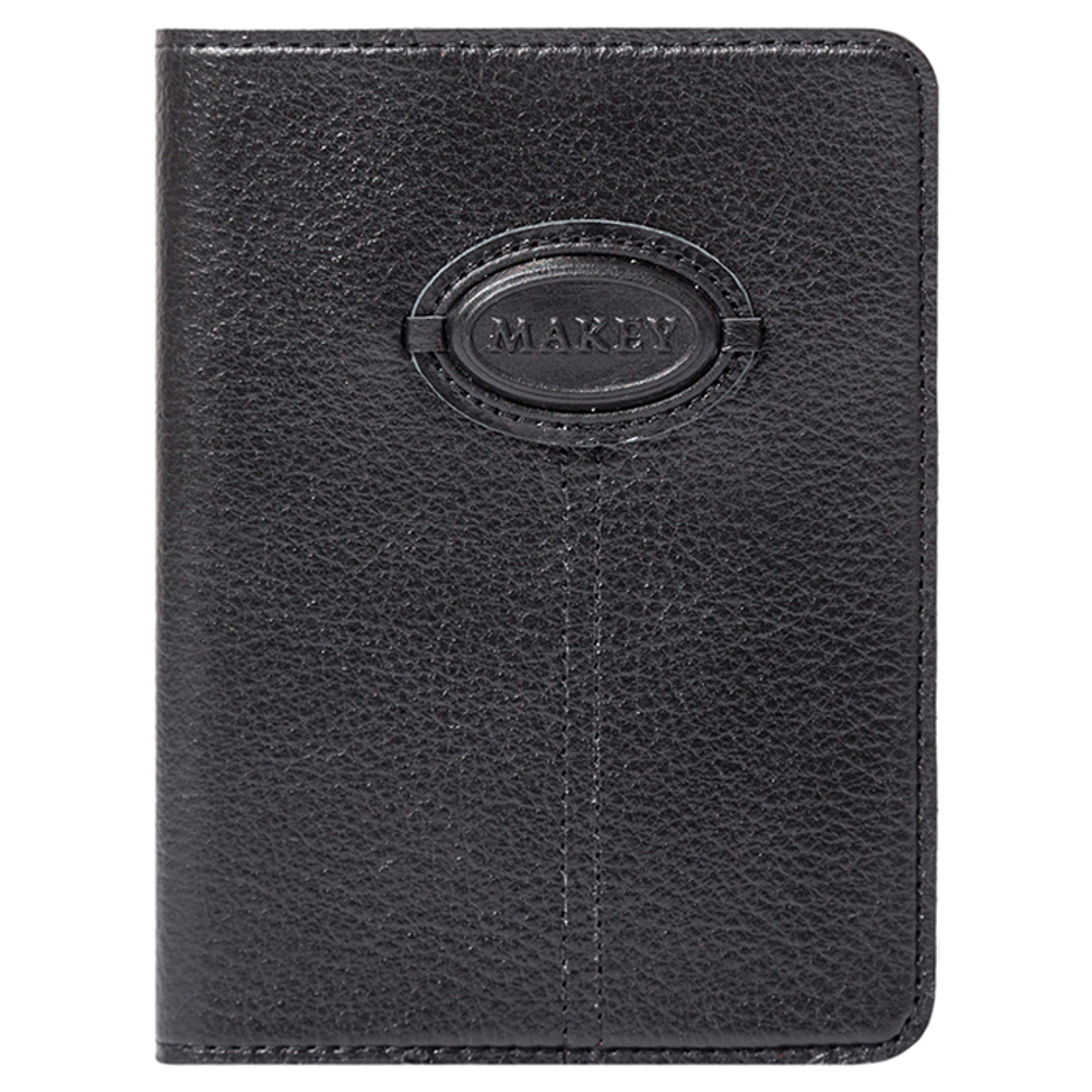 Обложка на паспорт «Classic». Цвет черный