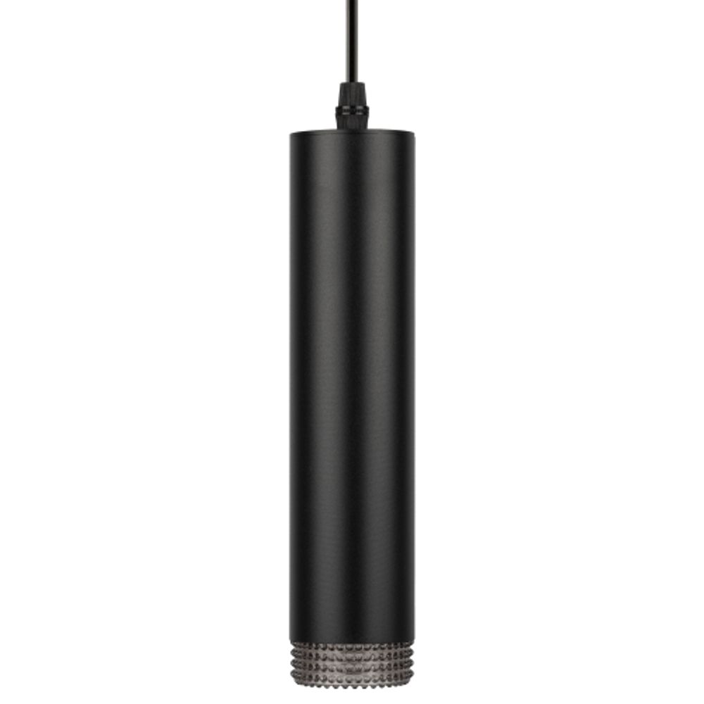 Светильник подвесной ЭРА PL18 BK/GR под лампу MR16 GU10 черный/серый