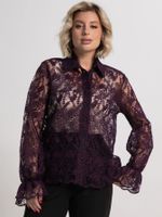 Блуза Изысканная (фиолетовая) Б15244-45М LT Collection